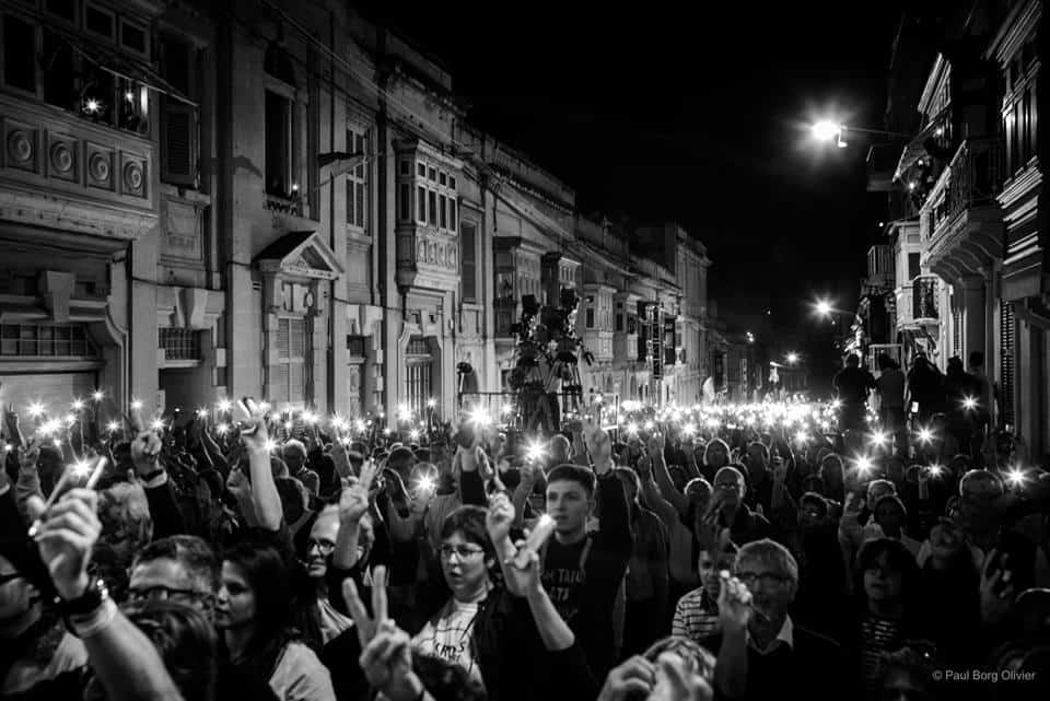 The Caruana Galizia boys send a message to the women protesting in Castille  – Manuel Delia