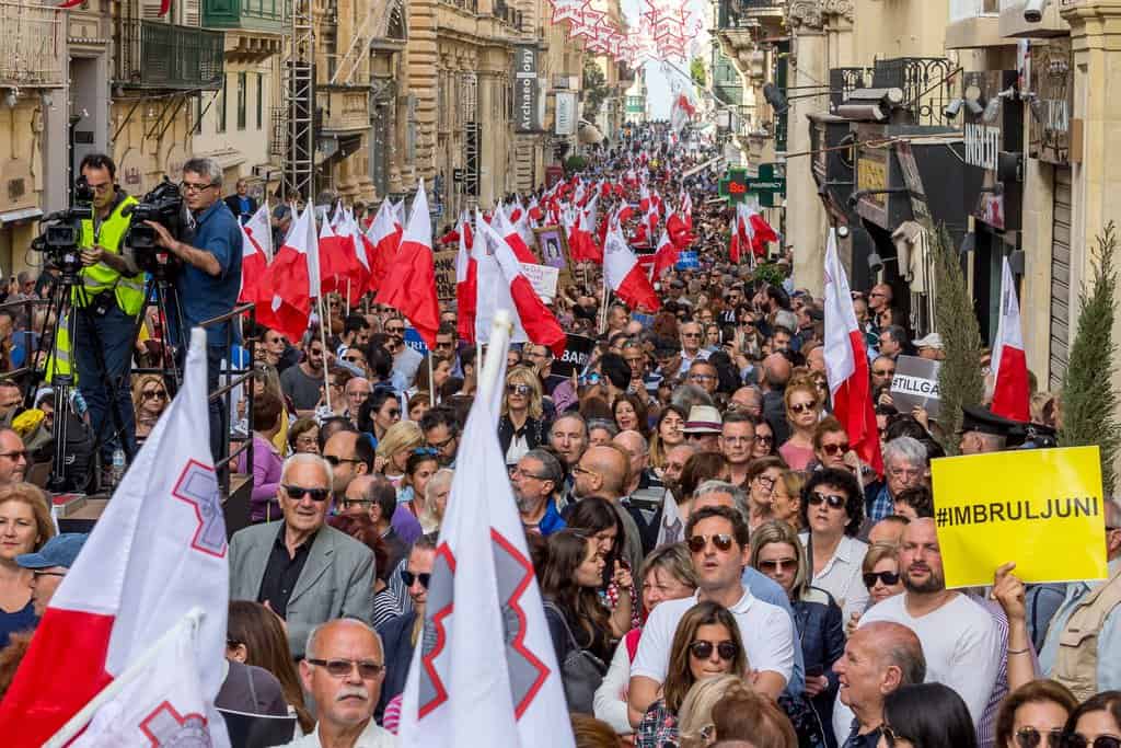 The Caruana Galizia boys send a message to the women protesting in Castille  – Manuel Delia