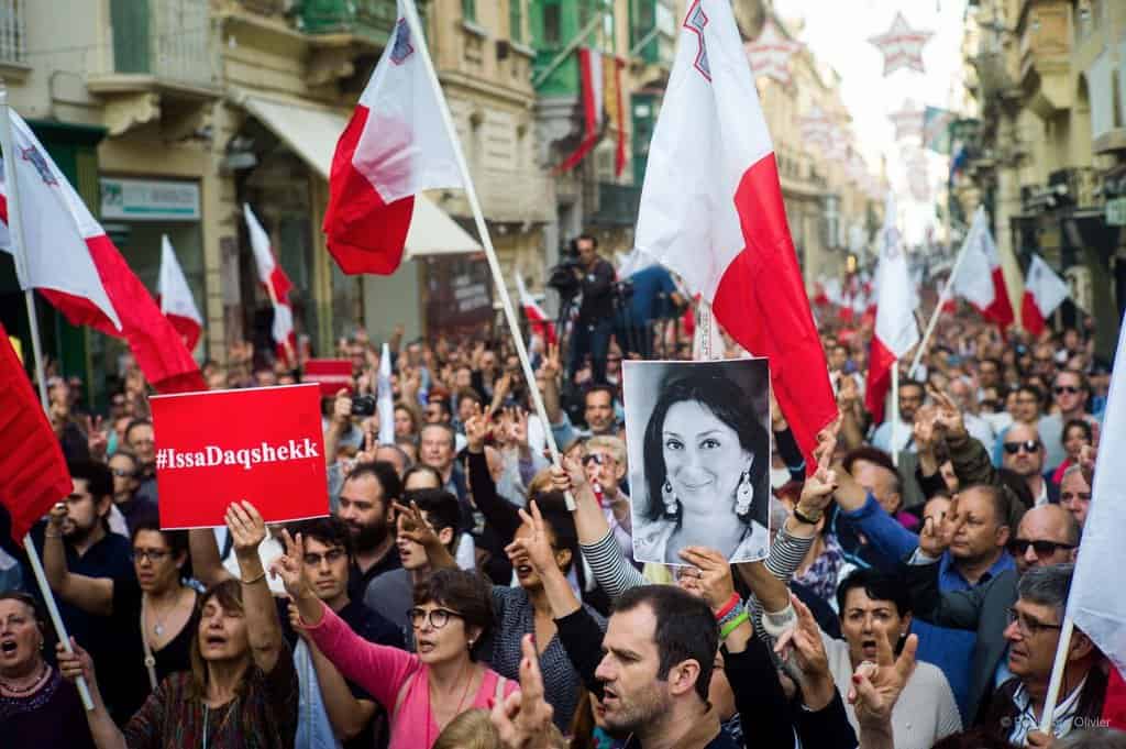 The Caruana Galizia boys send a message to the women protesting in Castille  – Manuel Delia